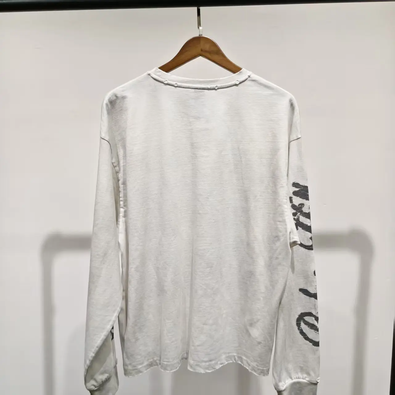 Custom DTG Printing Jumbo Graphic Tshirt Heavyweight Oversized Boxy Fit Tee Sun Faded Acid Washed T Shirt for Men gallery 2