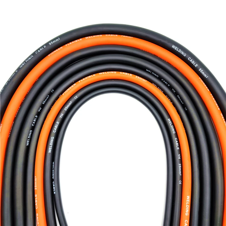 70mm Welding Cable 16mm 50mm 70mm 95mm 120mm Single Copper Core Rubber