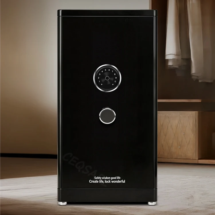 product ceqsafe face recognition biometrics wifi smart electronic tuya app wifi safe box for house hotel home-3