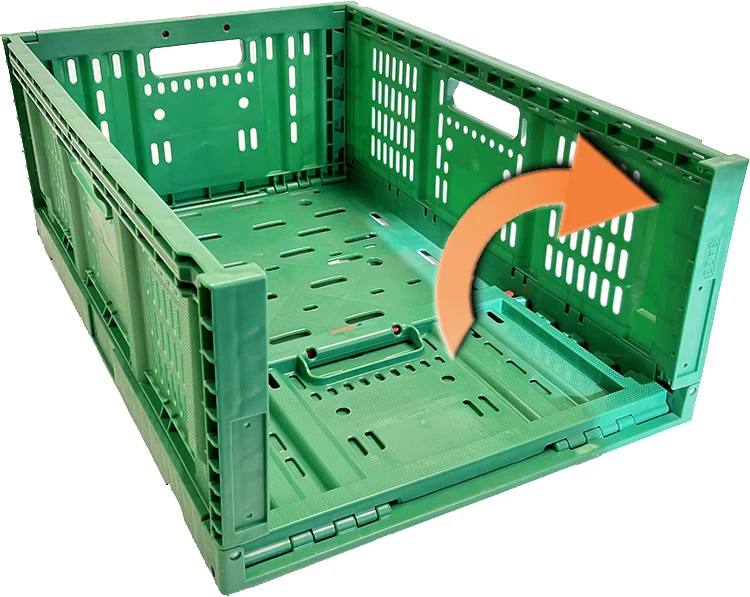 Collapsible Crate Handling - Versatile Storage Solutions