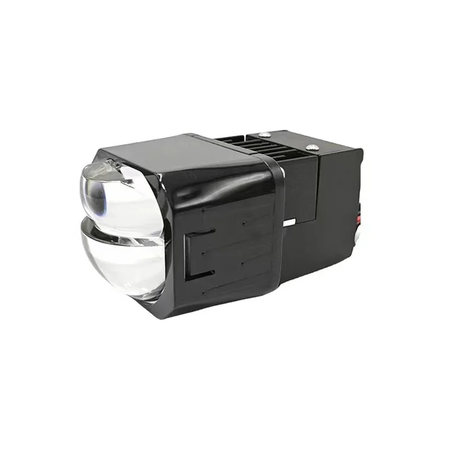 Car LED Headlight Matrix lens LHD RHD Flat Cut Off Line Square BI LED Laser 1.5 inch Projector Lens LED