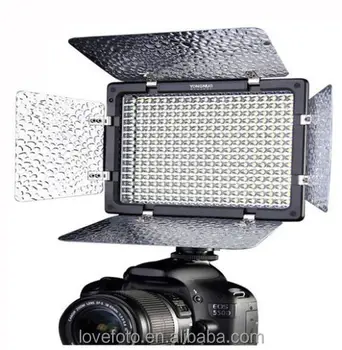 YONGNUO YN300 III 5500K 300 Video on Camera Lighting for Wedding YN300III LED Panel Light detail image