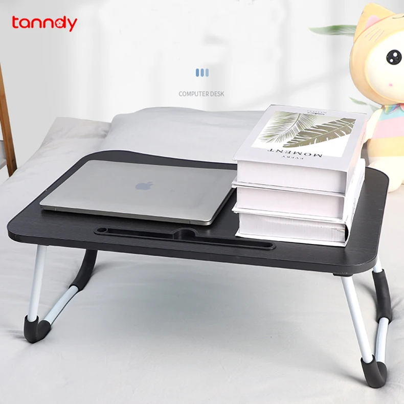 Оптовая продажа индивидуальный складной столик для студенческого общежития Многофункциональный Столик-поднос ноутбука с