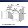 H Bleu Shaker-B36