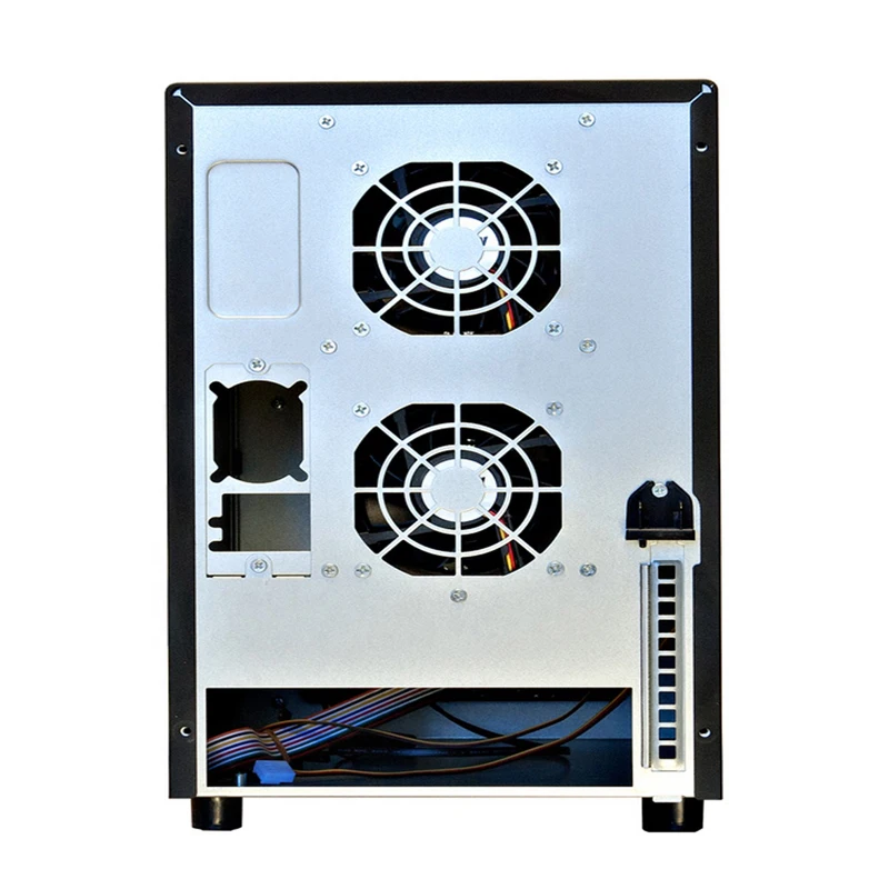 NAS Storage Server case Portable Mini Itx 8 Bay Hot Swap Server Chassis for Cloud Storage