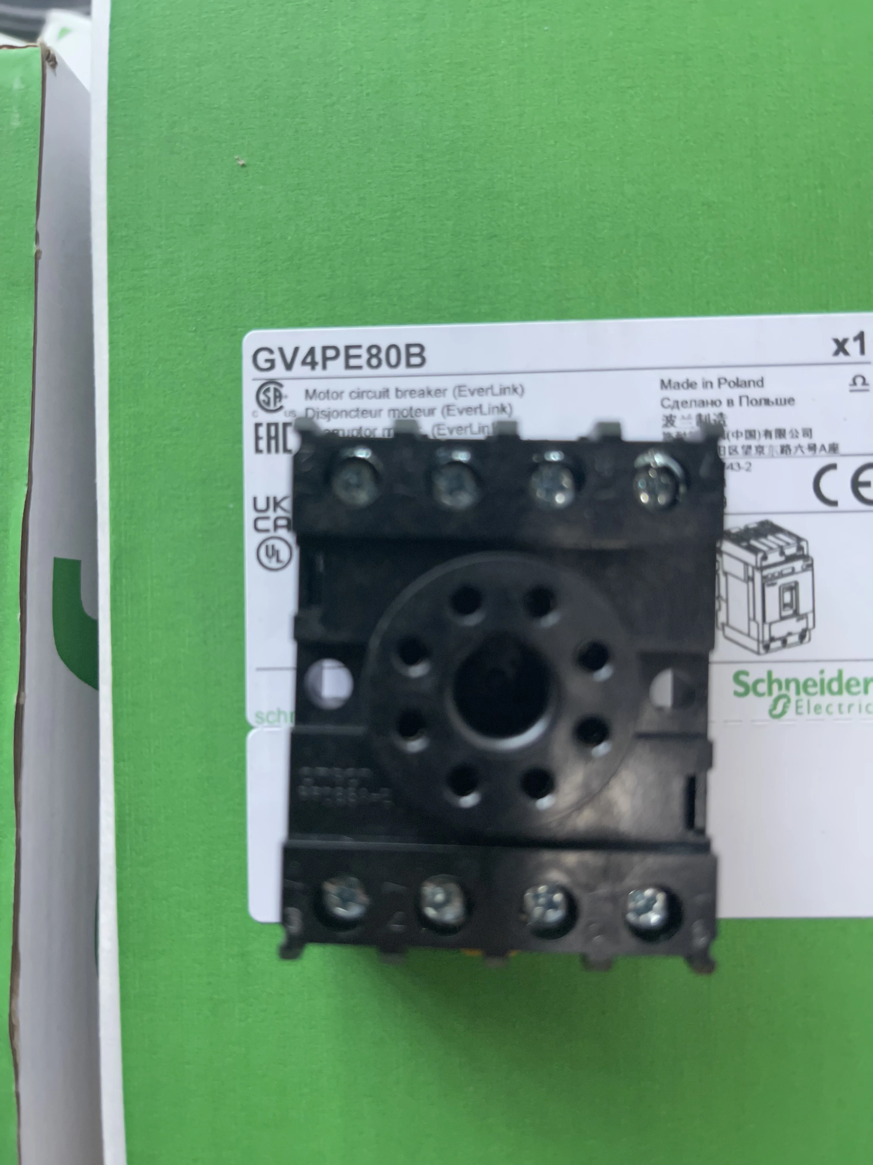 Schneider Motor Circuit Breaker Base GV4PE80B Schneider Motor Circuit Breaker Base GV4PE80B