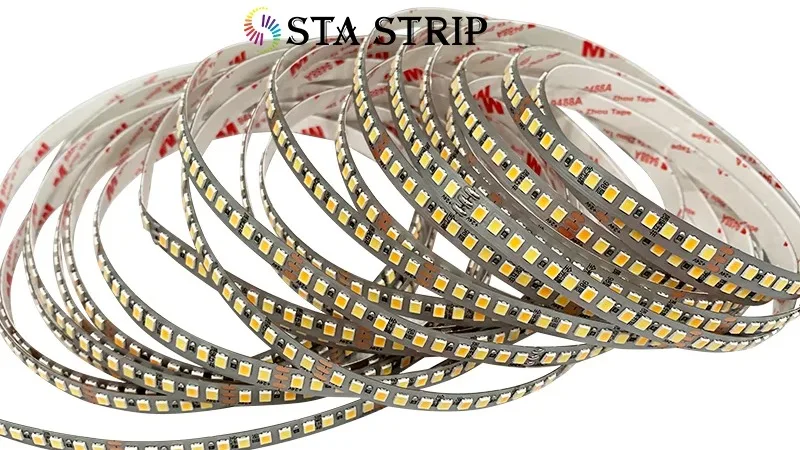 2835 Cct Led Strip 192eds/m Cw/ww Dual White Color Temperature ...