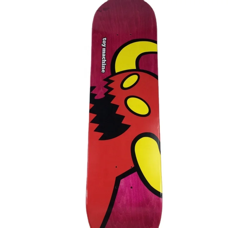 Skateboard Deck Toymachine Professional Skateboard With High-end 7-layer Dyed Double 7.75-8.5inch With Canadian Maple - Buy Skateboard Deck Printing Uk Toymachine 8.25/.8.375/8.5 Inch,100 Canadian Maple Skateboards 7.75 Inch,Maple Skateboard Company