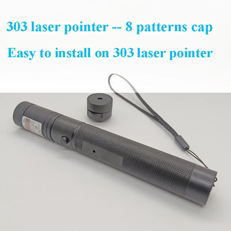 303 Laser Rechargeable Laser Pointers 303 With 8 Patterns Shapes 8in1
