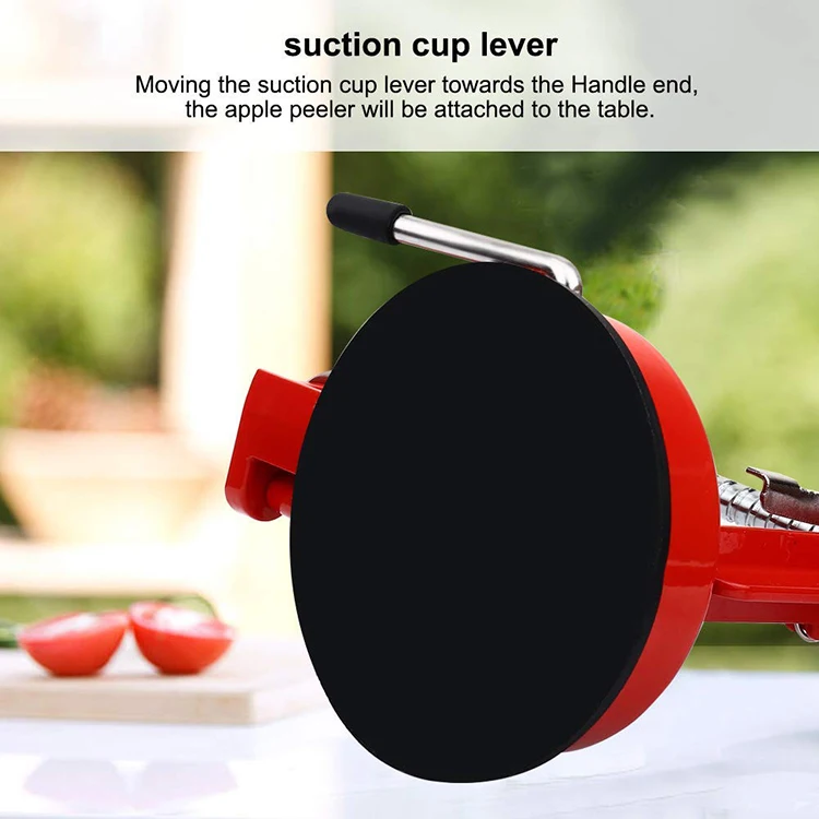 Нож для чистки яблок нож присоска и чугунная рама-нож картофеля апельсинов