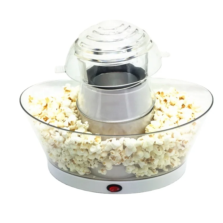 Electric Popcorn Maker Hot Air Circulation Popcorn Machine 1200W CE ETL