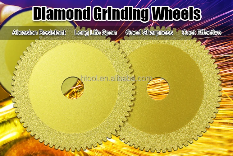20/110mm Vacuum Brazed Diamond Cutting Disc Saw Blade For Marble And