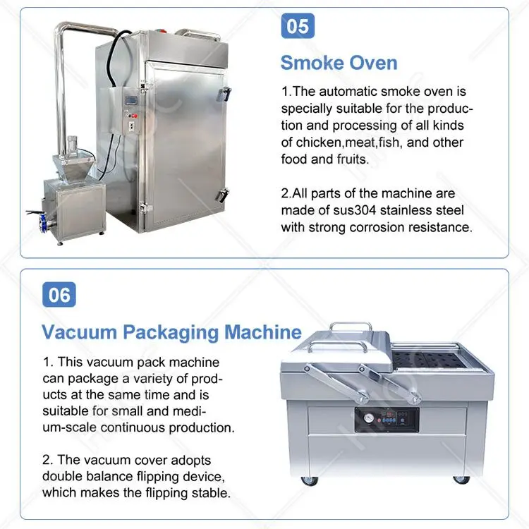 HNOC Hot Selling Hungarian Sausage Make Machine Stainless Steel Complete Sausage Make Maker