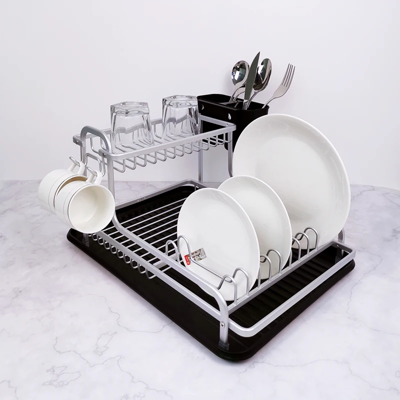 Organizer Armario De Despensa Cocina Organizador Pantry Dish Drainer  Stainless Steel Cozinha Rack Kitchen Cabinet Storage Basket - Racks &  Holders - AliExpress