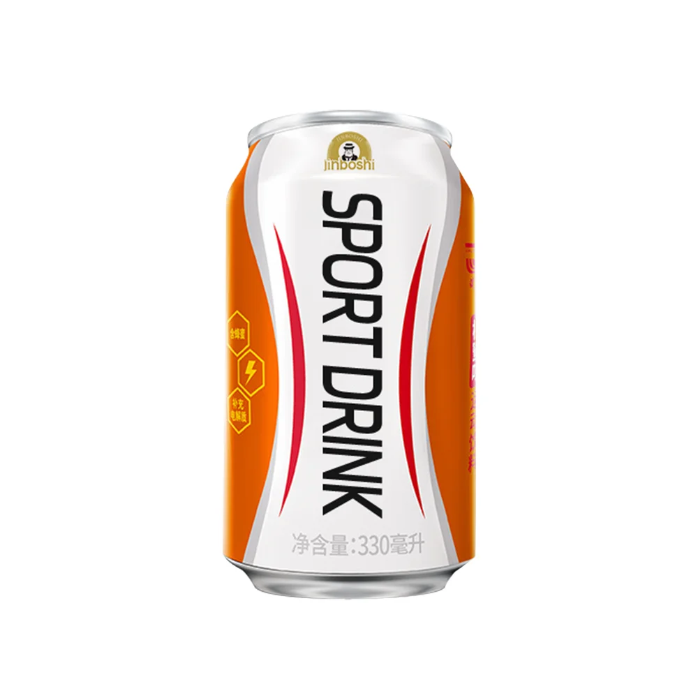 Oem Private Label 250ml 330ml 500ml Can Fruit Flavored Vitamin Soft Drinks Sport Healthy Low Sugar Energy Electrolyte Water