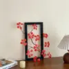 Grand cadre photo rouge