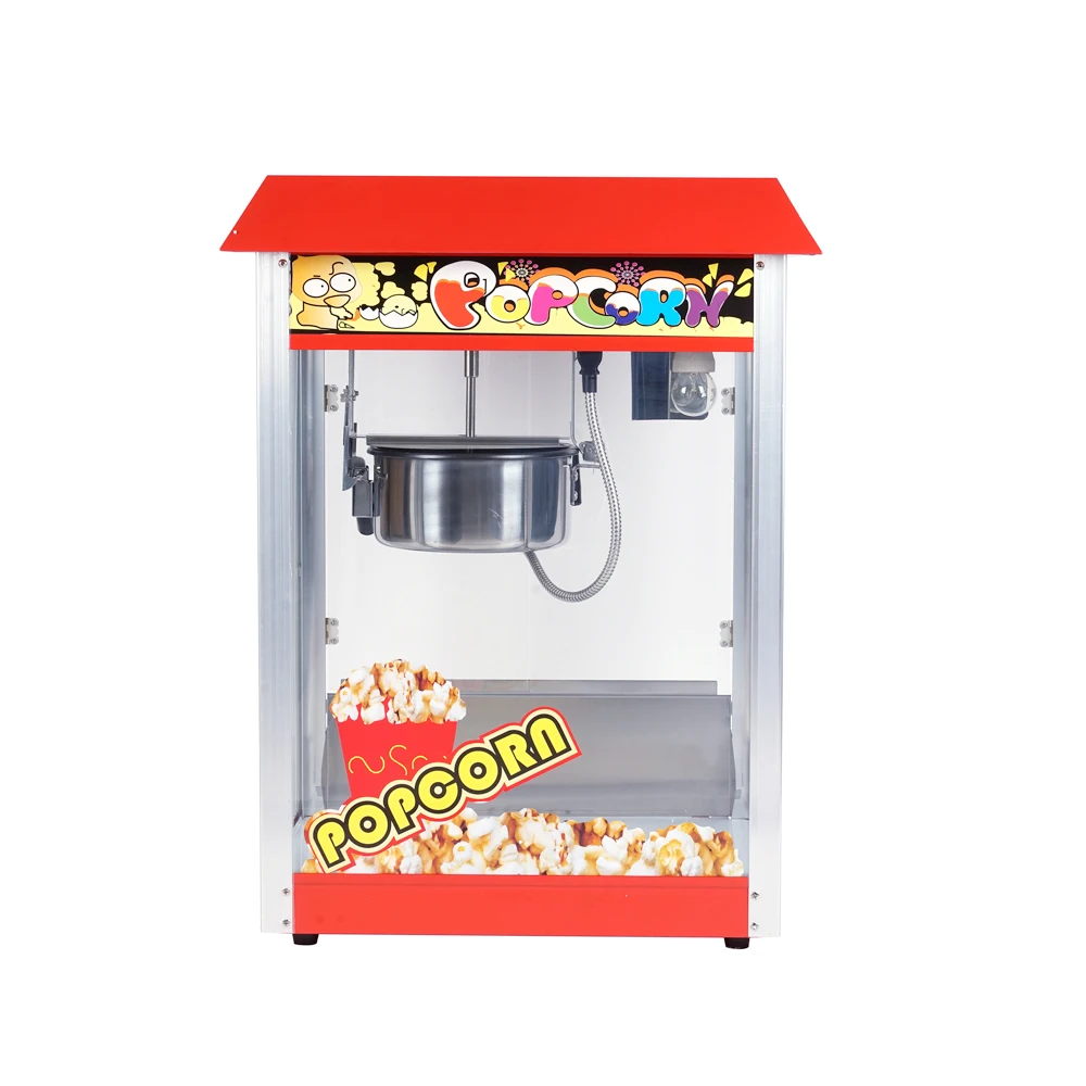 Industrial Caramel Flavored Electric Popcorn Machine Commercial Popcorn
