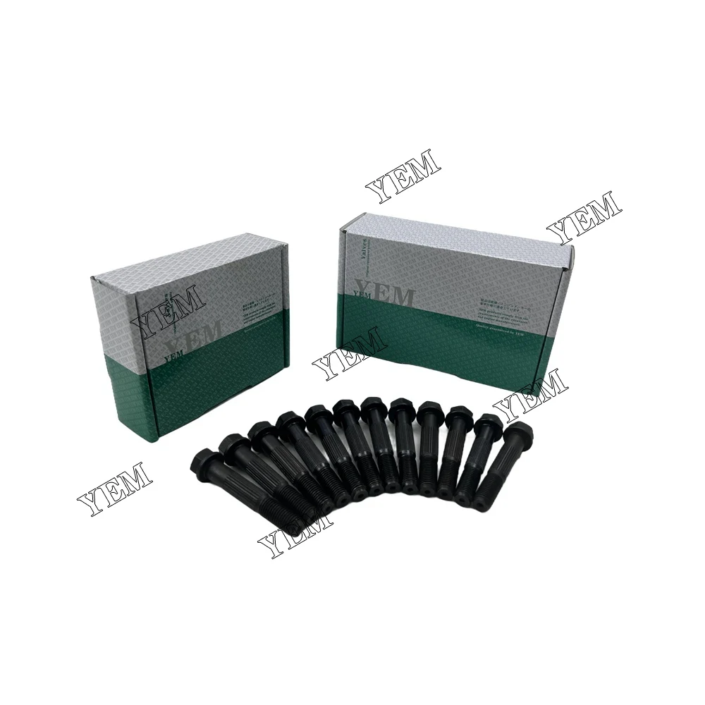 Engine Parts Connecting Rod Screw 6D140 for Komatsu Industrial Machinery Engine Parts