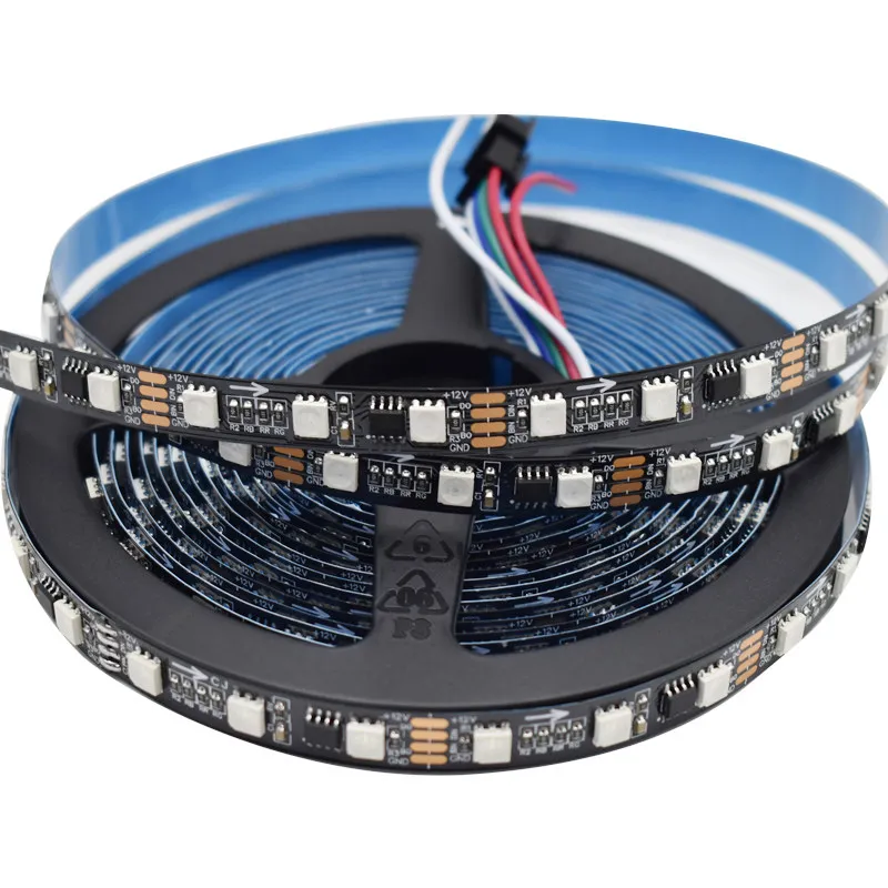 Mai Jie Xuan Cai Kupfer-LED-Pixel-Lichtleiste TM-5050-GRB mit Unterbrechungswiederaufnahme-Funktion, externem IC, programmierbar, für Hochzeiten, Lauflichteffekt