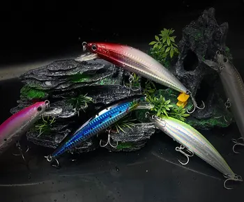 Seabass Lure 68g 140mm Sinking Heavy Minnow Fishing Lures Super Long Casting Hard Lures Winter Artificial Fishing Baits Wobblers – Minnow – view 3