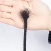 negro natural, 0.6 de grosor, locs regulares