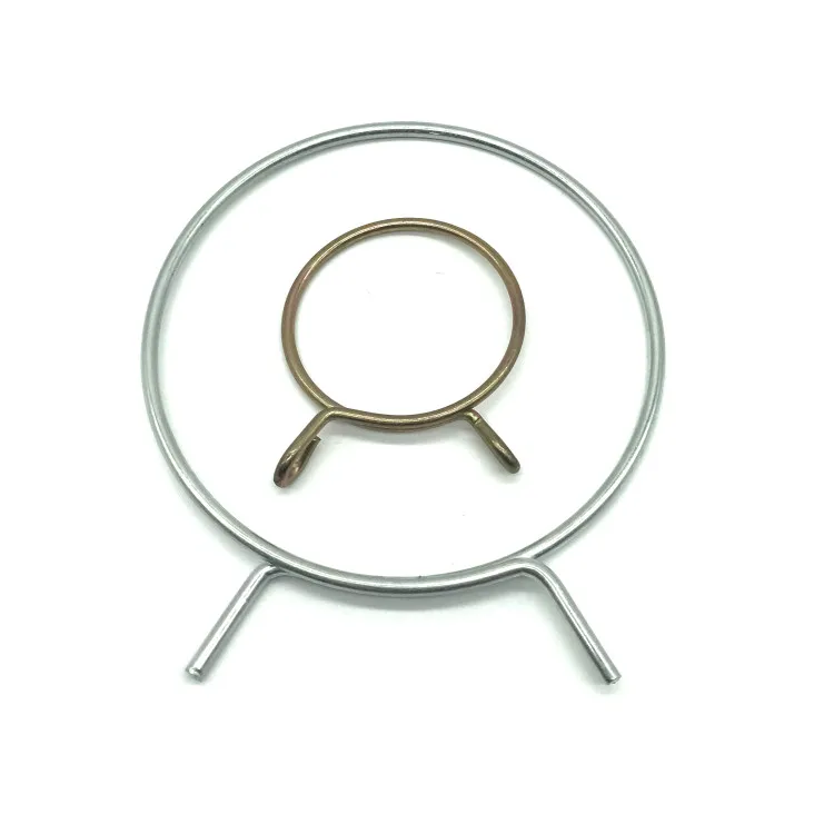 Adjustable Simple Double Wire Rope Clamps Clips Stainless Hose Clamp