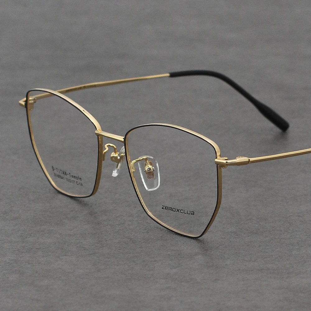 St Fashion Titanium Eyeglass Frames 65041 for Women - Lightweight