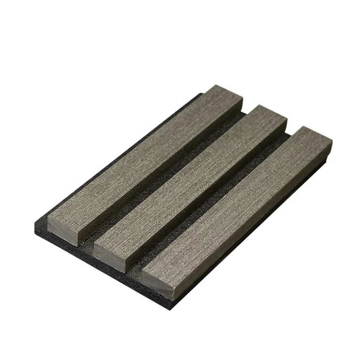 MUMU Auditorium Triangle Soundproof Custom Wood Wall Slats Supplier 3D Acoustic Panel for Sound Absorbing Sponge