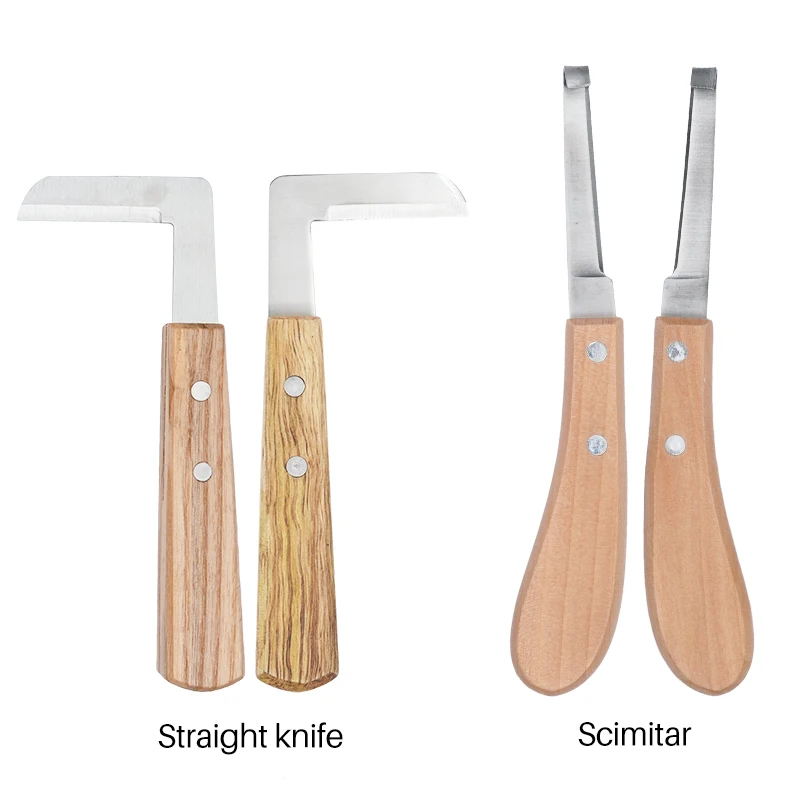 Couteau de greffage et d'élagage, manche en bois ⚔️ Boutique Épées