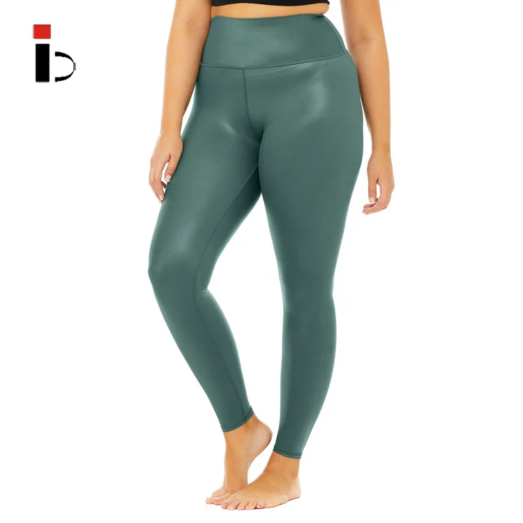 Fat Women Fitness Custom High Waist 