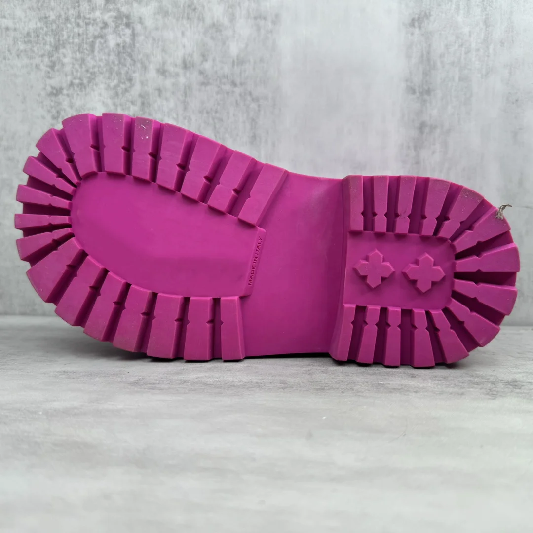 Designer Brand Women Snow Boot Thick Soles Large Size Women's Pink Alaska Low Shearling-lined Suede Boots