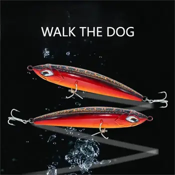CHEERY Topwater Walk the Dog 220mm 126g Lead Weight Hard Bait ABS Pencil Lure Stickbait for Marlin Float Fishing River Lake – Popper – view 4