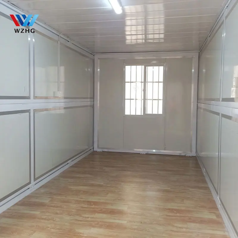 China Australia Prefab Module Luxury Container Homes Foldable 20ft Folding Container House Office for Labor Living