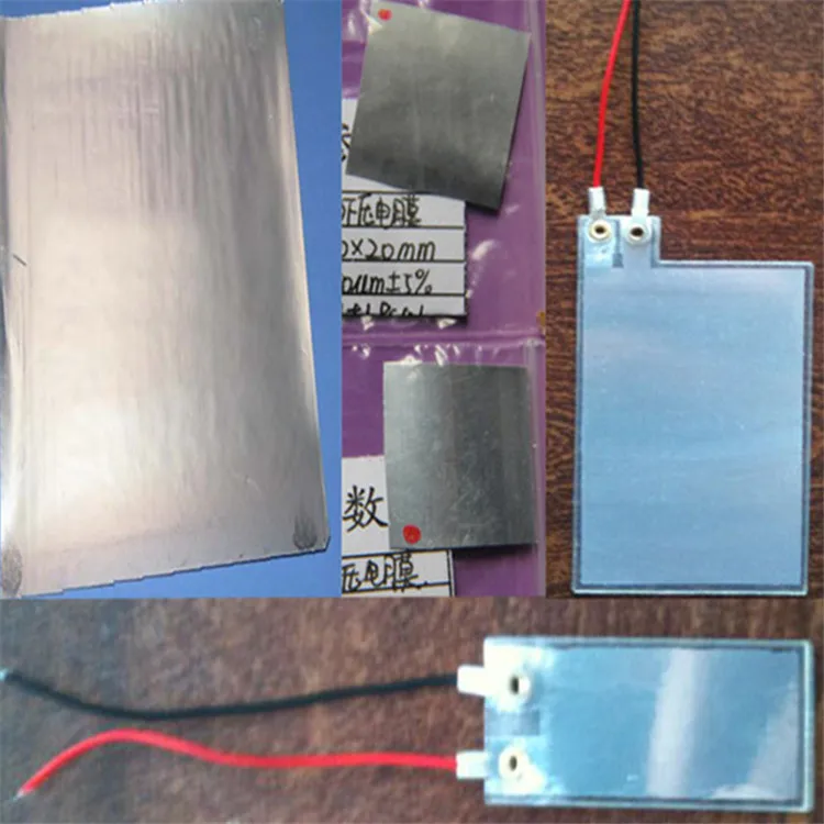 Flexible Switch PIEZO Membrane , PVDF PIEZO Film 30um X210x150mm