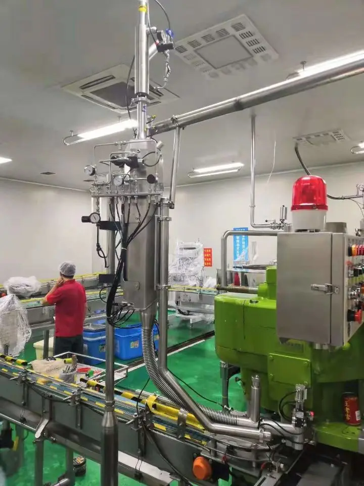 Liguid Nitrogen Injector Dosing Machine for Can Bottle Juice Milk ...