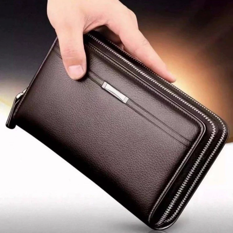 Men's Large Capacity Business Clutch Bag