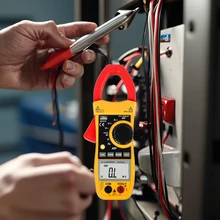 VA312 Auto-Ranging Digital AC Clamp Meter 5999 Count Voltmeter ADP Measurement Tester for Voltage Current Capacitance Resistance