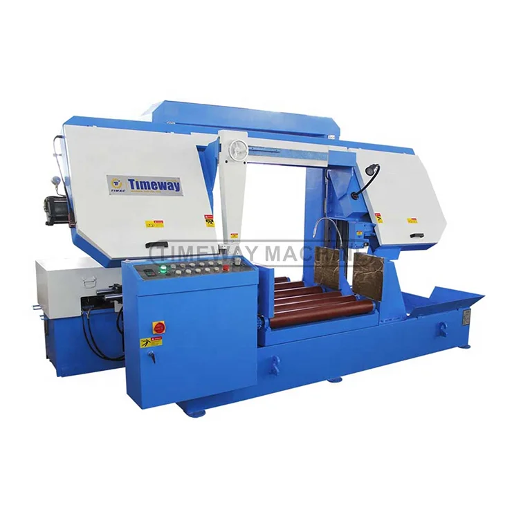China Precision Double Column Semi Automatic Band Sawer for Sale