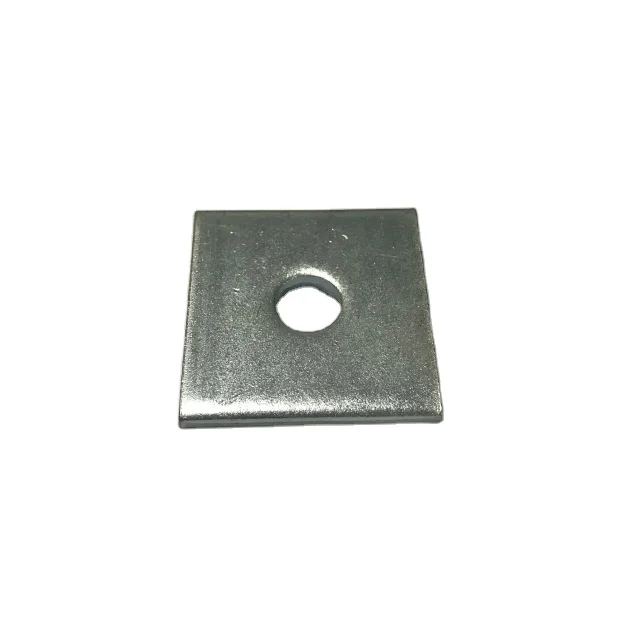 Custom Hot Dip Galvanized Steel Square Gaskets Stamping Parts