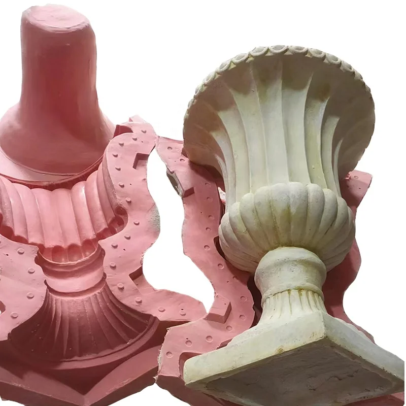 Различные красивые формы из стекловолокна для бетонного горшка индивидуальные бетонные украшения сада большие горшков бетона