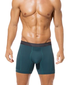 Wholesale Men's Customizable Underwear Boxer Briefs Men Custom logo Nylon Elastic Waistband Man Briefs Boxer