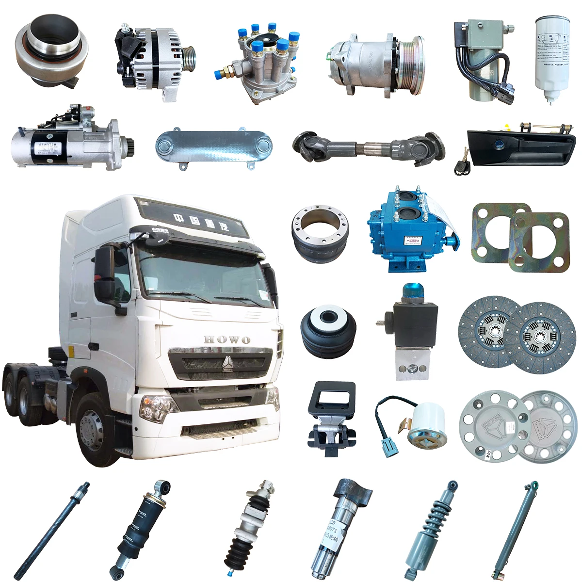 Shacman Sinotruk Howo Accessory Heavy Duty Truck Parts Truck Body Parts