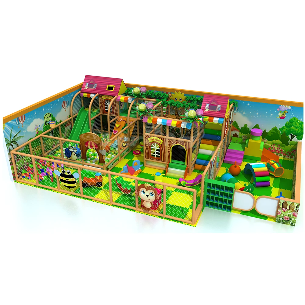 Commercial Soft Play Indoor Playground Area for Kids 3-12 Years