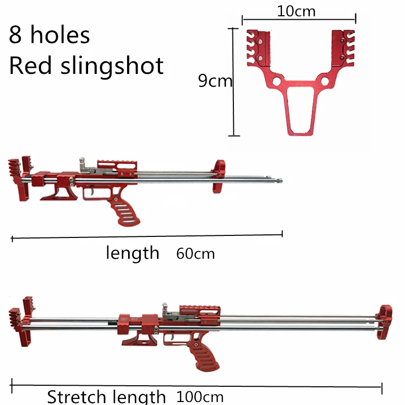 Syqt New Easy Carry Telescopic Slingshot Outdoors Hunting Slingshot