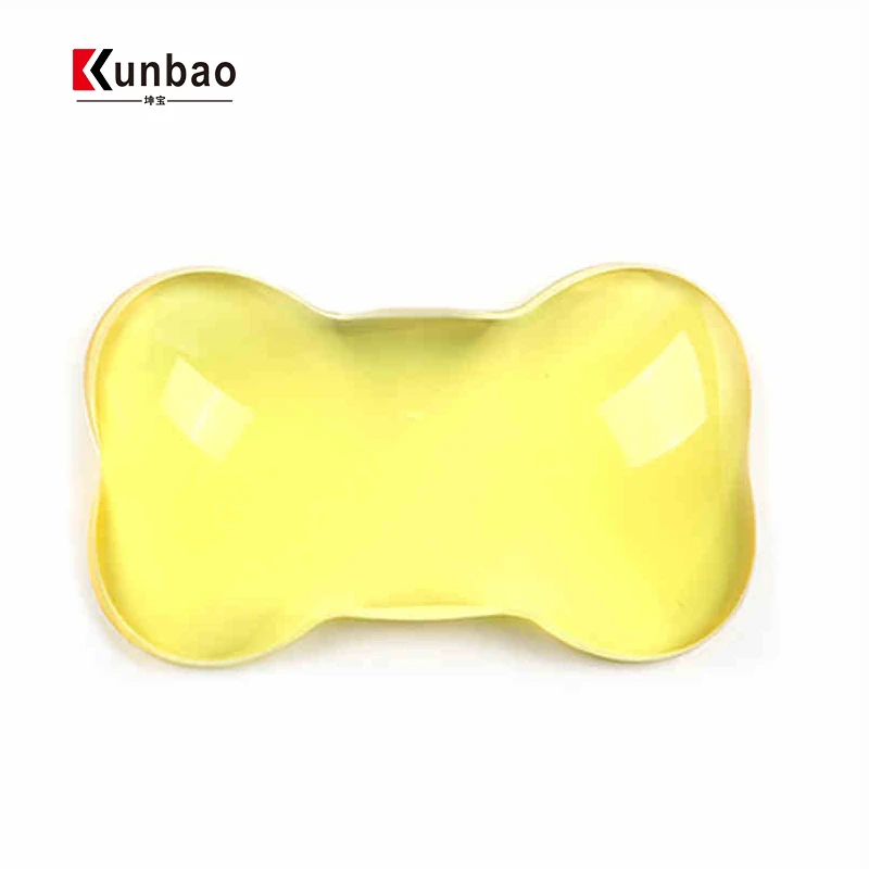 Bone Shape Transparent Cooling Gel Non-Slip Wrists Rest Support Mouse Wrist Pad Wrist Rest Pad