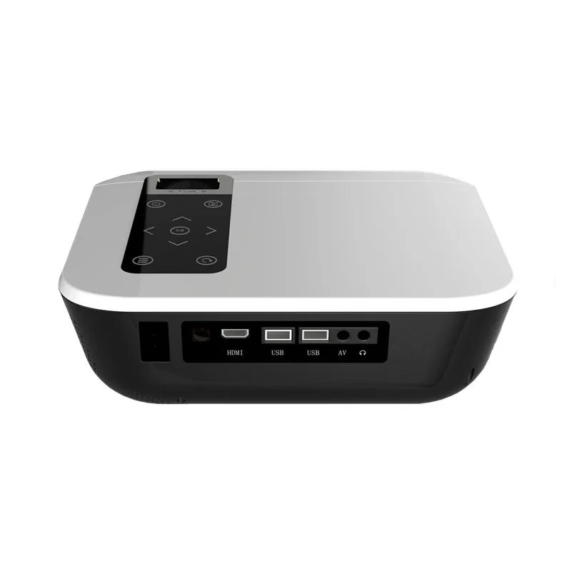 Asher New Arrival  T8 Android OS Optional 3000 Lumens Real Shot China Mobile Phone Mini Smart Lamp Projector 4k