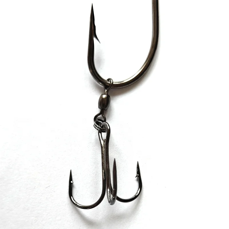 connected fish bait hooks Owner Ringed Mutu Hybrid Circle Hook Saltwater Tackle Express First option Lures Fishing Line Hook Knot