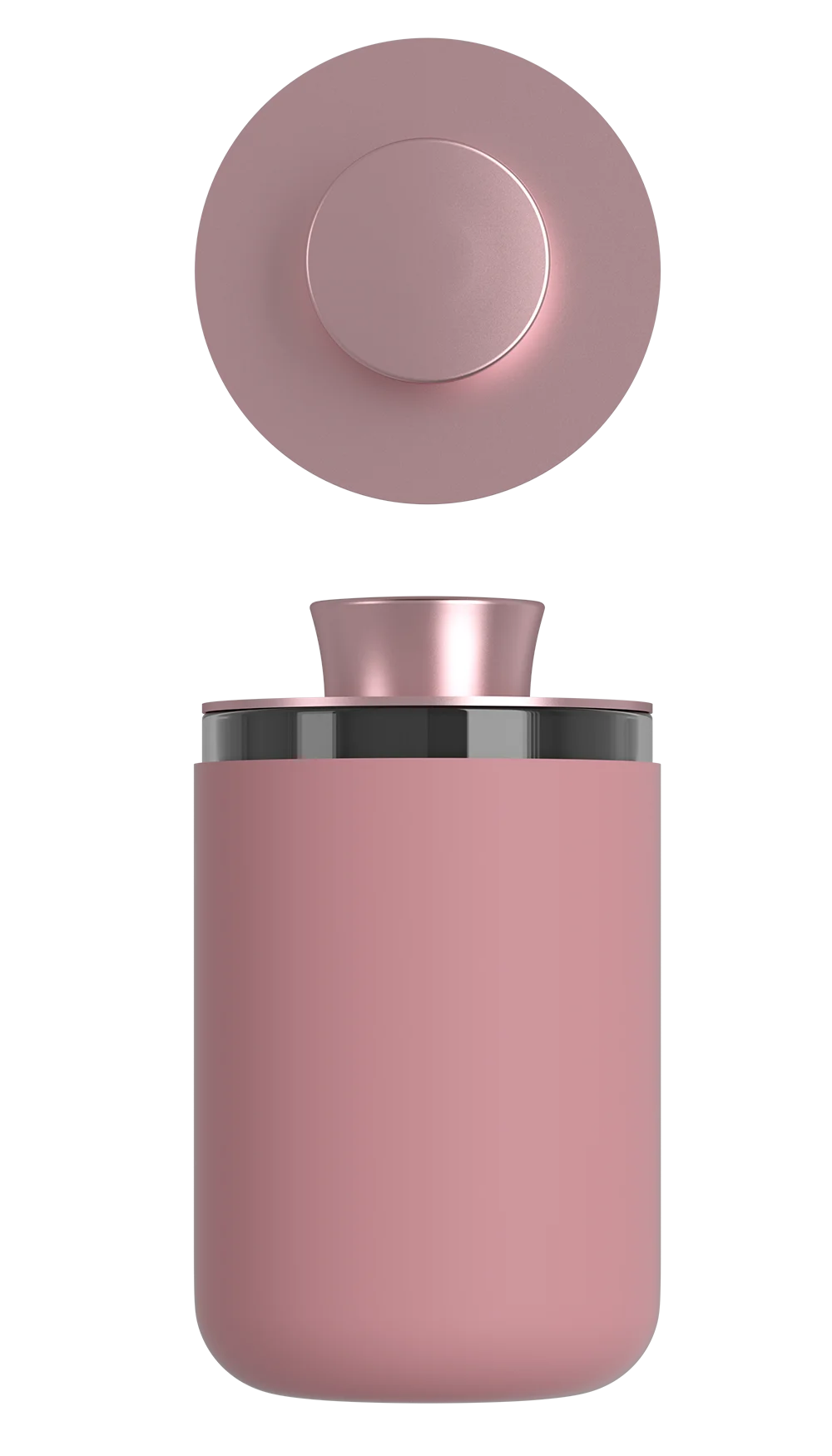 VA Grinder New Design Aluminum Glass Jar Stash Pro Water Odor Proof Herb Container with Free Laser logo