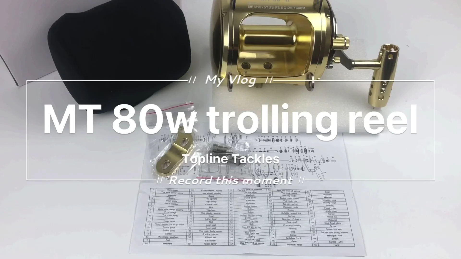 blue 80w fishing reel HX 80 Saltwater Conventional (2 Speed)Trolling Precision machined stainless steel 2 2 Speed Saltwater Fishing Reel