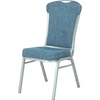 Best Sale Modern Upholstered Dining Chair Hotel Wedding Hall Backrest Stacking Banquet Event Chair